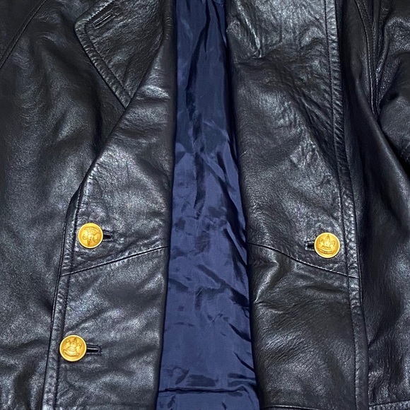 Real leather black jacket - Picture 4 of 10